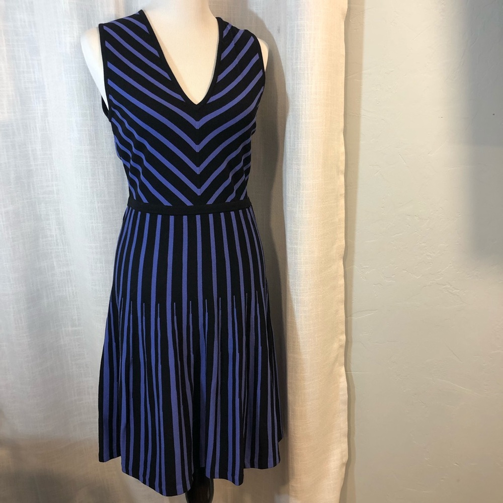 Anne Klein Fit & Flare Sweater Dress